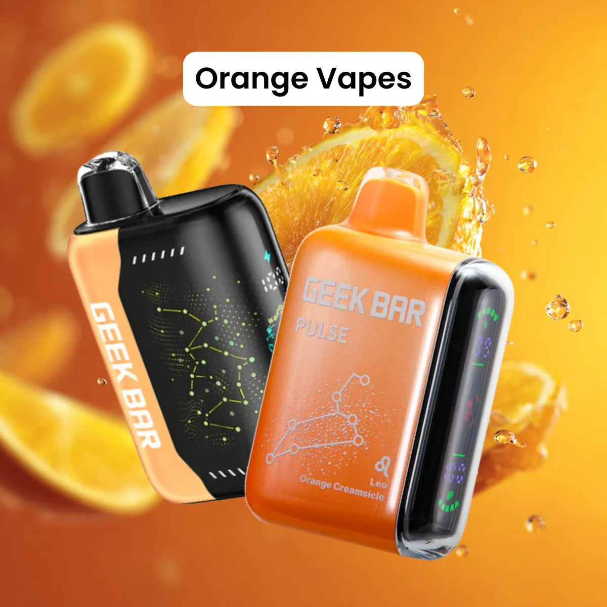 Orange Slush Geek Bar Flavor Geek Bar Pulse X 25K High-Capacity Disposable  Vape Device – Big D Vapor