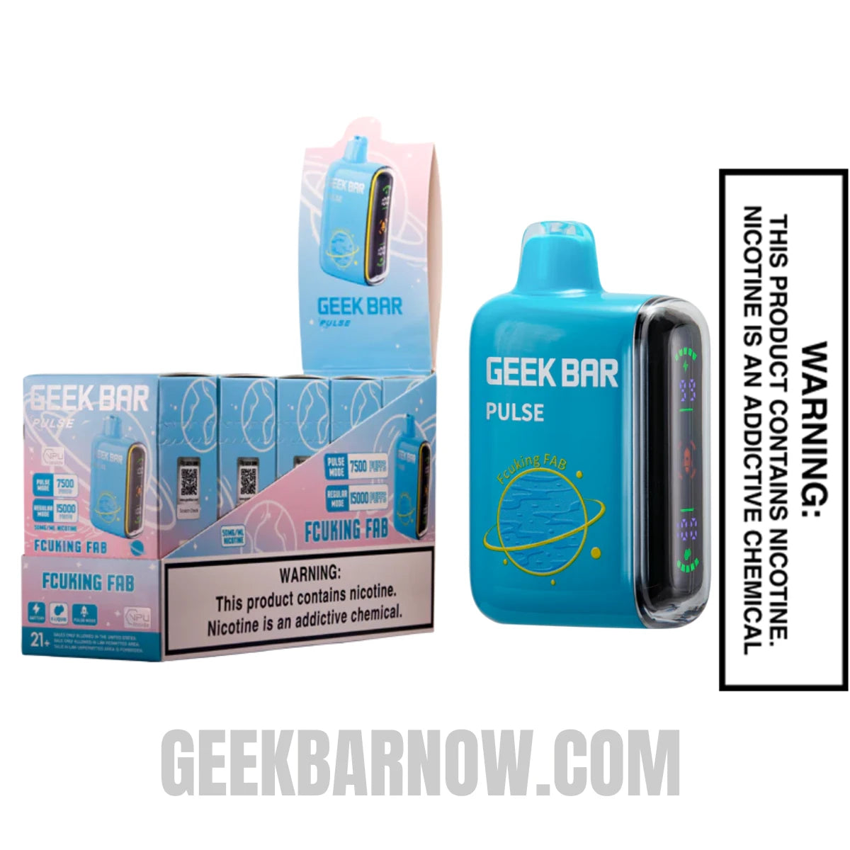 Fcuking FAB Geek Bar Pulse Vape With Bundle Pack Fcuking FAB Geek Bar Pulse Vape With Bundle Pack