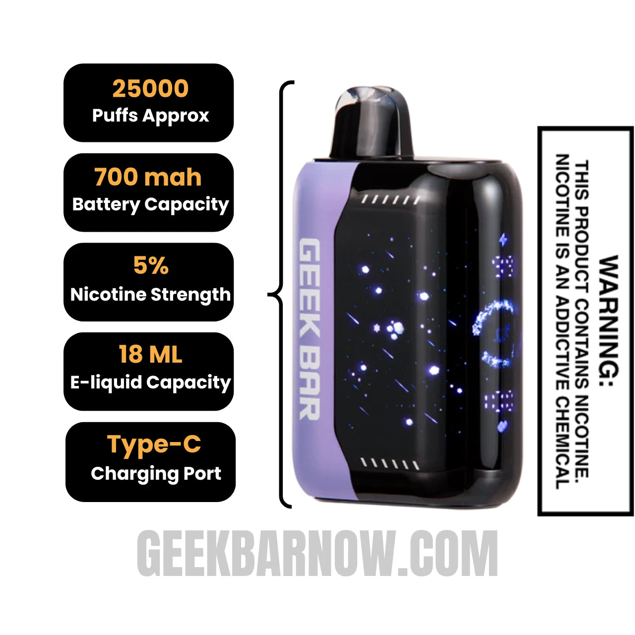 Grape Slush Geek Bar Pulse X Vape Specifications Grape Slush Geek Bar Pulse X Vape Specifications