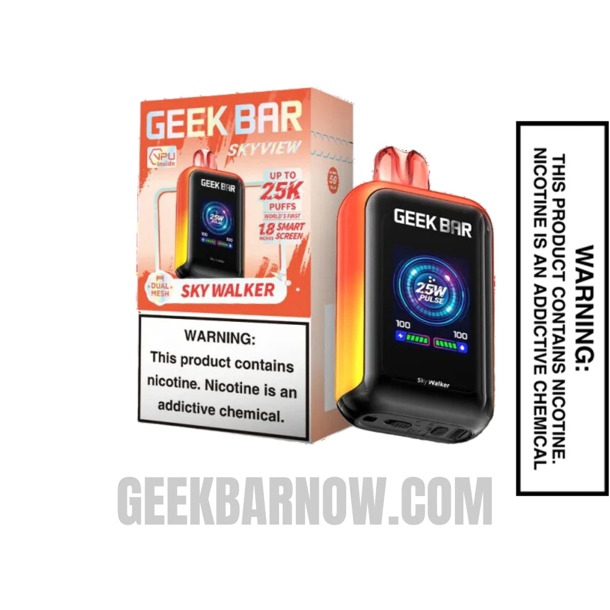 Sky Walker Geek Bar Skyview Vape With Package Box Sky Walker Geek Bar Skyview Vape With Package Box