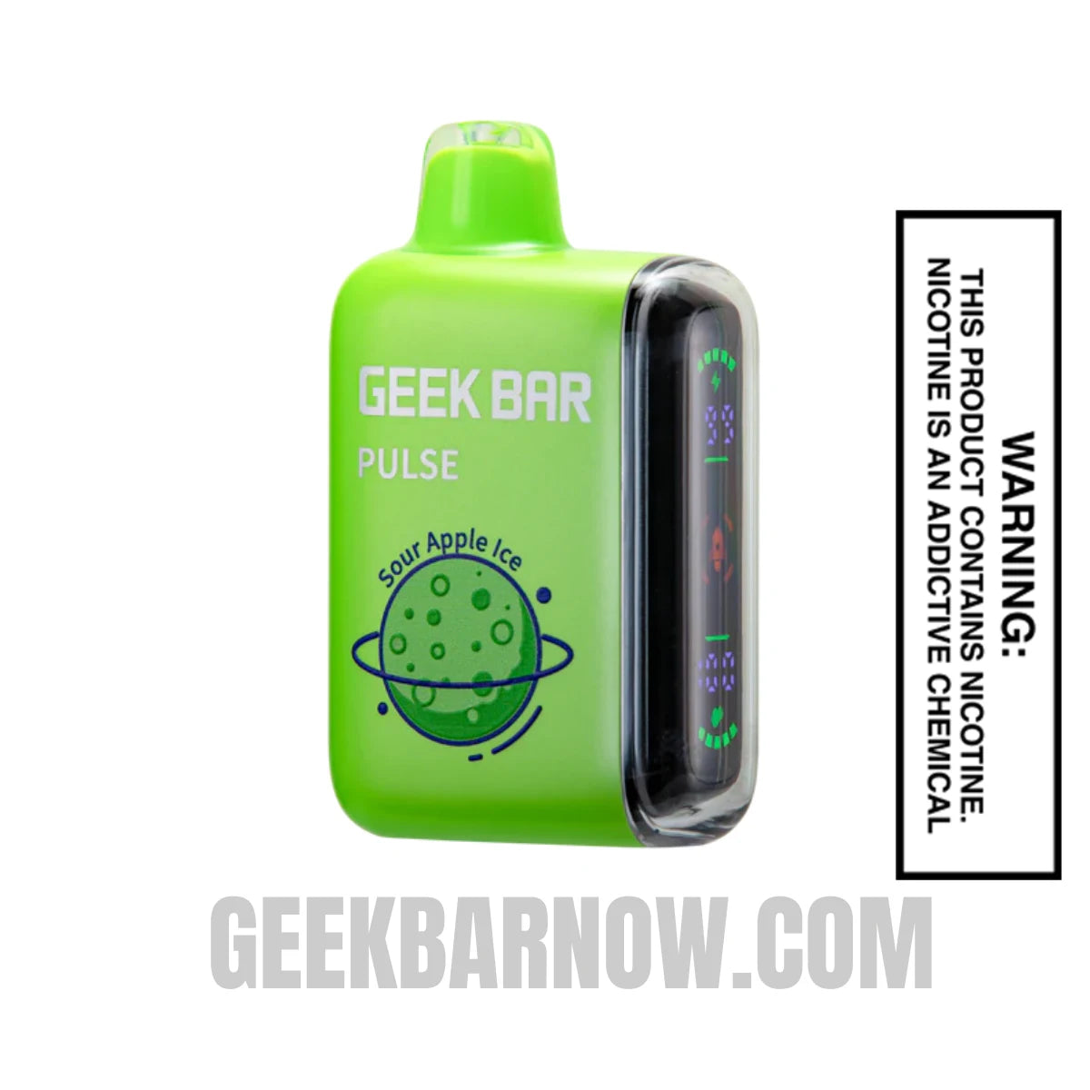 Sour Apple Ice Geek Bar Pulse Vape Sour Apple Ice Geek Bar Pulse Vape