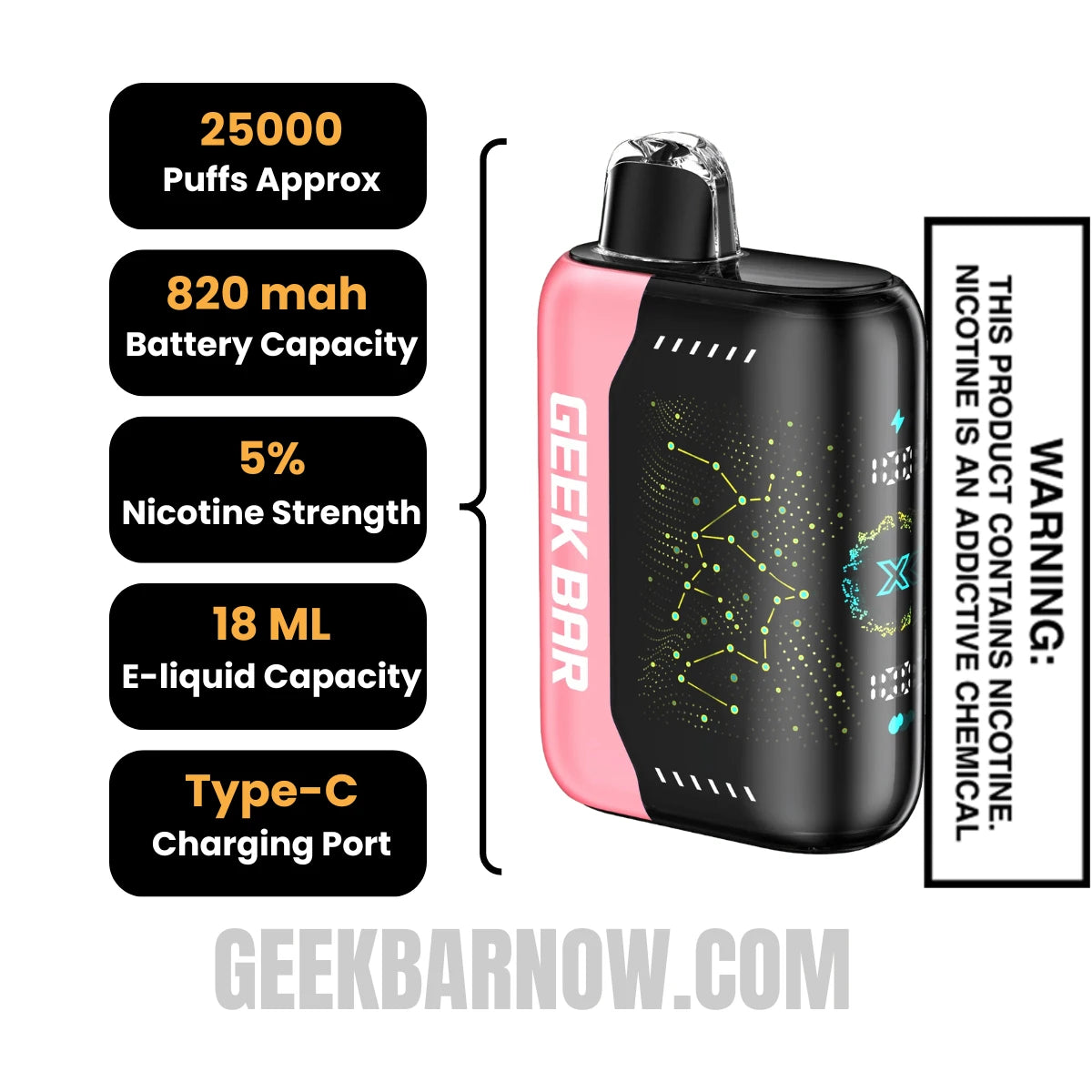 Sour Straws Geek Bar Pulse X Vape Specifications Sour Straws Geek Bar Pulse X Vape Specifications