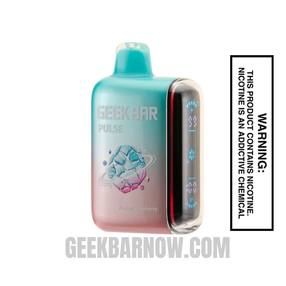 Strawberry Geek Bar Pulse Frozen Edition Vape Strawberry Geek Bar Pulse Frozen Edition Vape