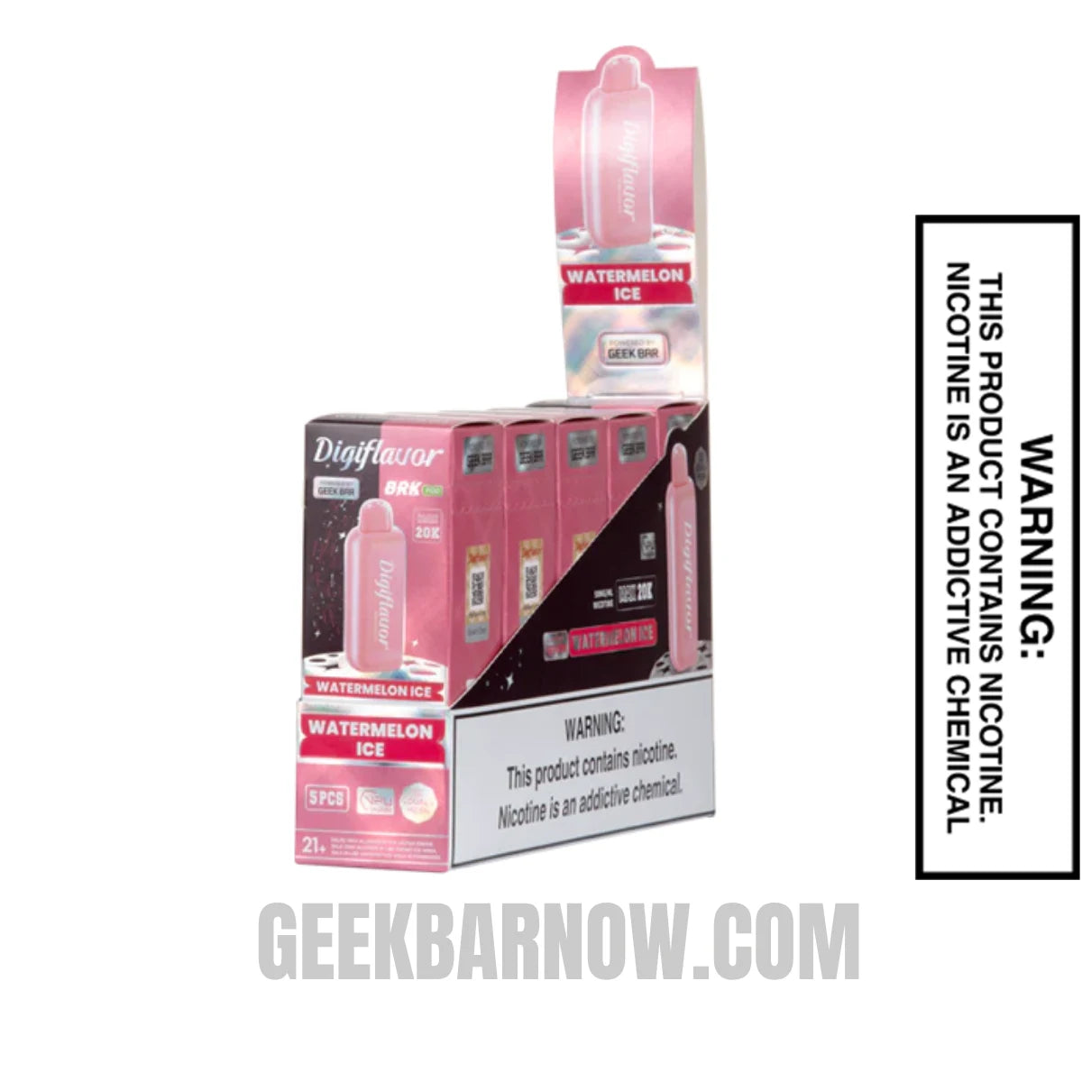 Watermelon Ice Digiflavor BRK Disposable Pod Watermelon Ice Digiflavor BRK Disposable Pod