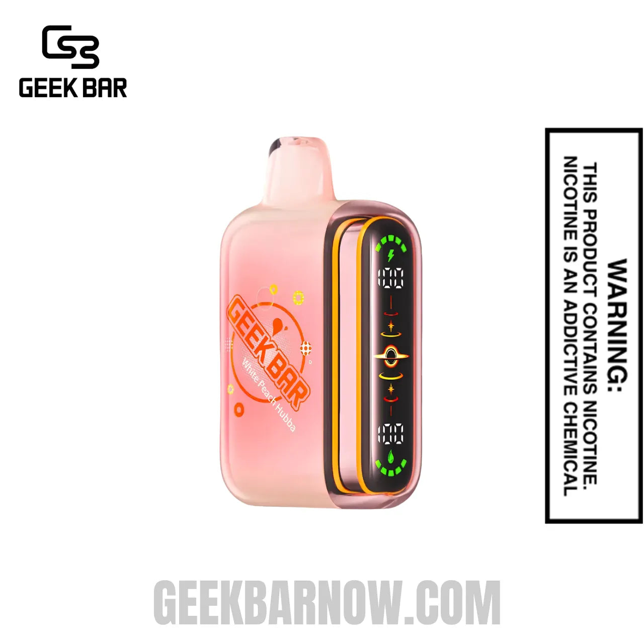 white peach geek bar pulse x 2 Hubba Edition Vape FLAVORS:WILD BERRY SAVERS Nic Salt 10ml Geek Bar Pulse 2