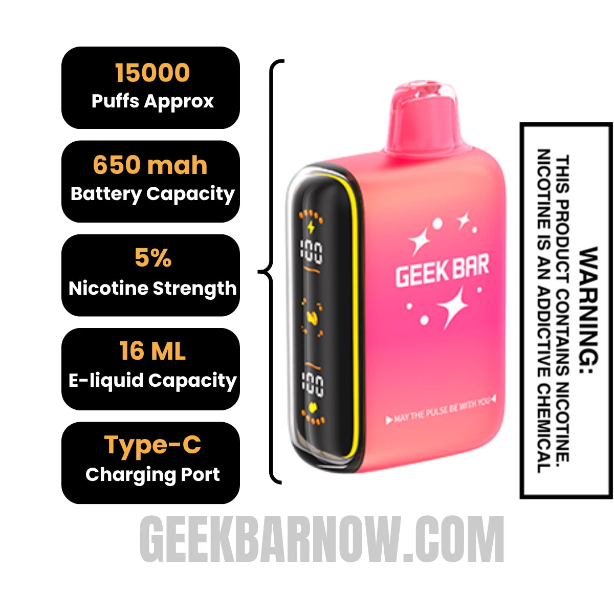 Wild Berry Savers Geek Bar Pulse Savers Edition Vape Wild Berry Savers Geek Bar Pulse Savers Edition Vape