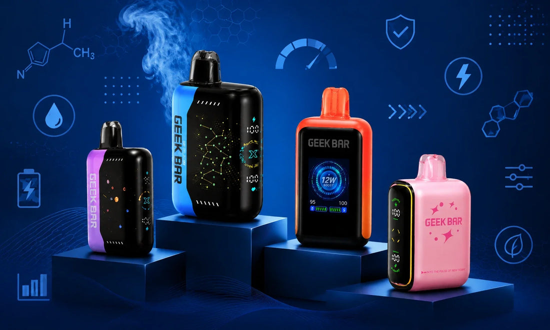How much nicotine is in geek bar vape