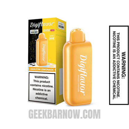 Amazon Lemonade Digiflavor BRK Disposable Pod With Package Box