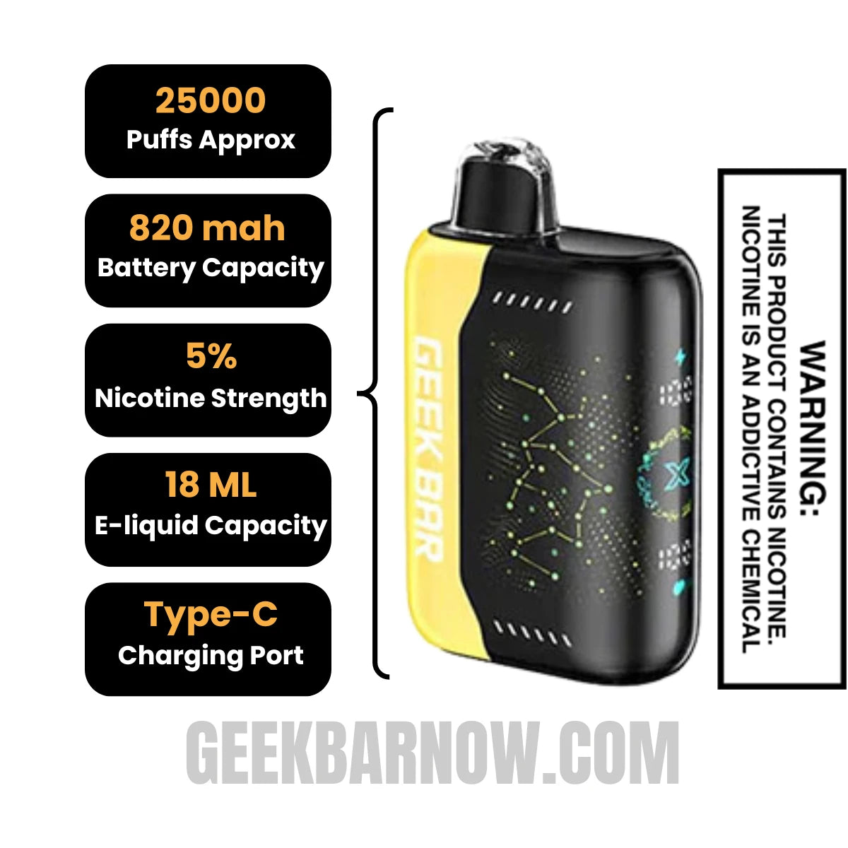 Banana Taffy Freeze Geek Bar Pulse X Vape | GeekBarNow.com Banana Taffy Freeze Geek Bar Pulse X Vape | GeekBarNow.com