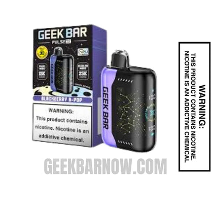 Blackberry B-Pop Geek Bar Pulse X Vape With Package Box