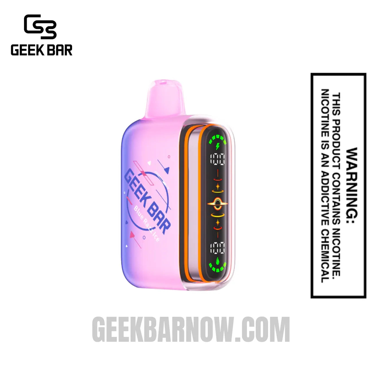 Blue Razz Ice Geek Bar Pulse 2 Disposable Vape