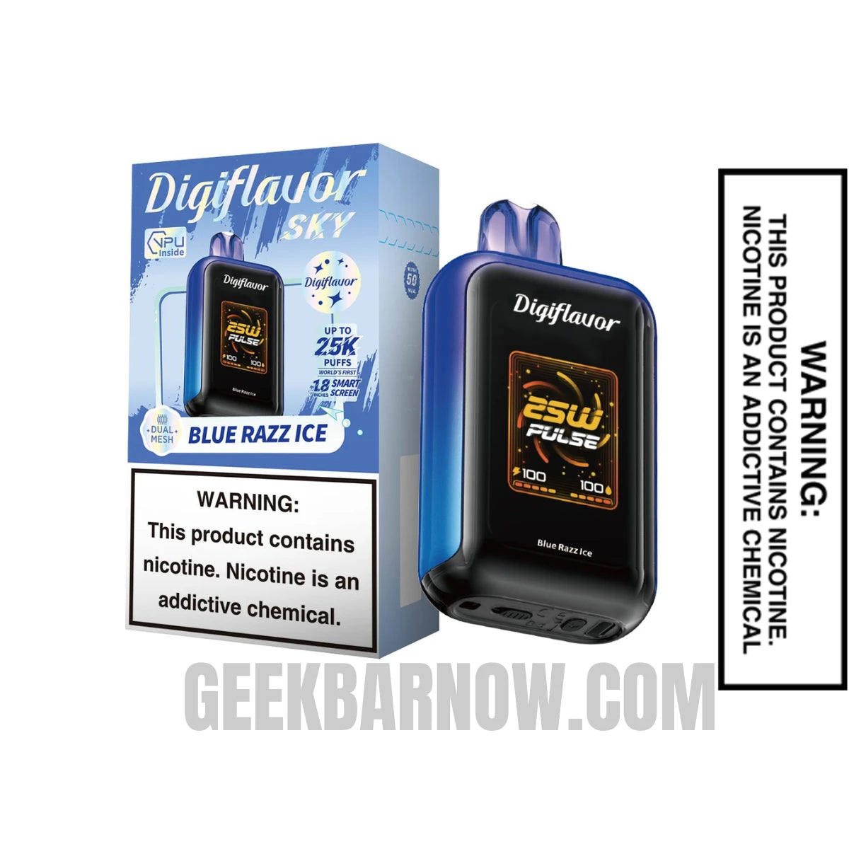 Blue Razz Ice Digiflavor SKY Disposable Vape