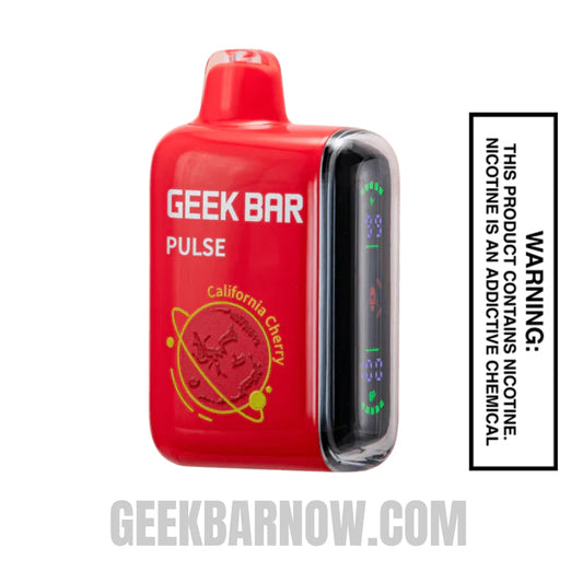 California Cherry Geek Bar Pulse Vape 
