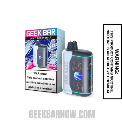 Coco Berry Bxll Geek Bar Pulse X2 Disposable Vape with Package Box