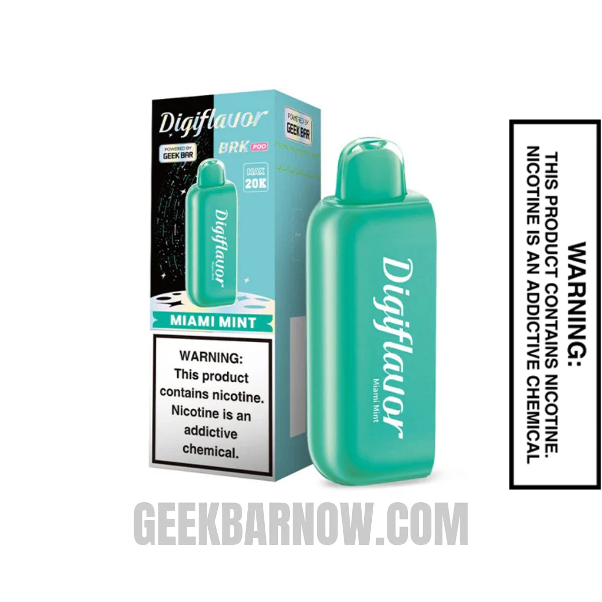 Miami Mint Digiflavor BRK Disposable Pod With Package Box