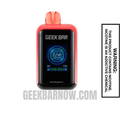Peach Raspberry Geek Bar Skyview Vape