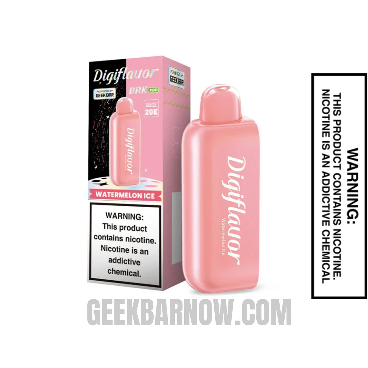 Watermelon Ice Digiflavor BRK Disposable Pod With Package Box