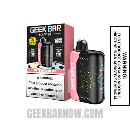 Watermelon Ice Geek Bar Pulse X Vape With Package Box