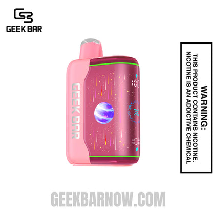 White Peach Raspberry Geek Bar Pulse X2 Disposable Vape