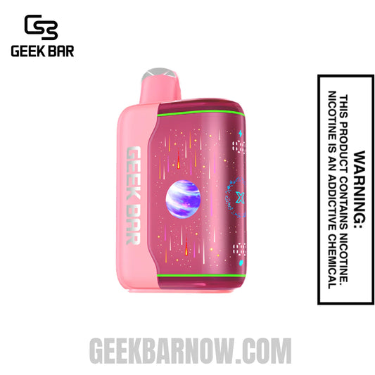 White Peach Raspberry Geek Bar Pulse X2 Disposable Vape