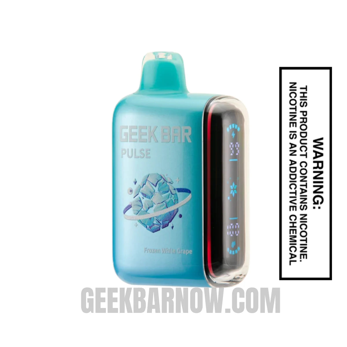 White Grape Geek Bar Pulse Frozen Edition Vape